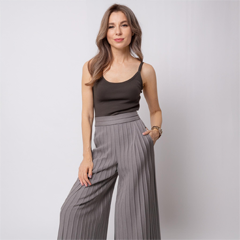 Pleated Wide Leg Pants Item Image