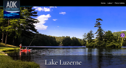 Thumbnail for ADK Lakes Region Website