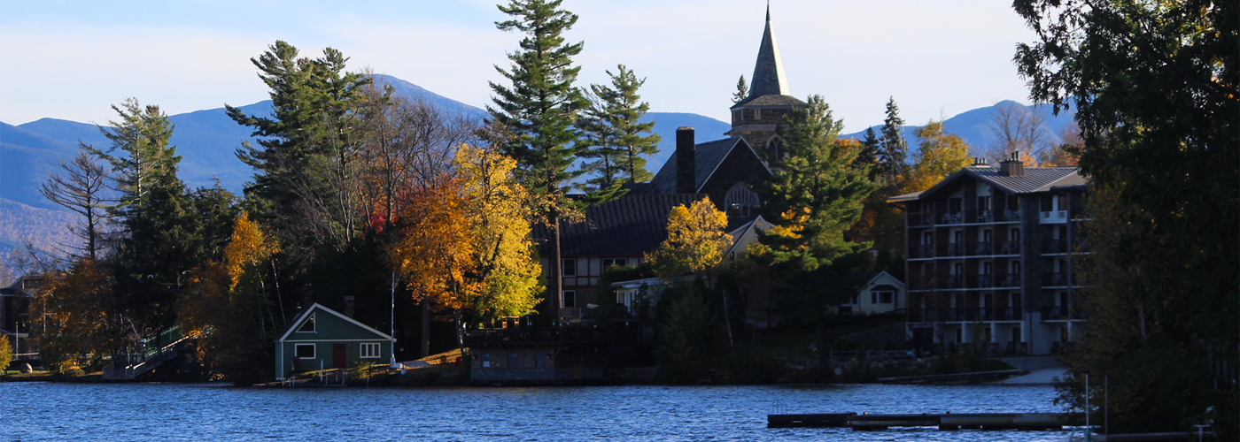 Mirror Lake With Downtown Image