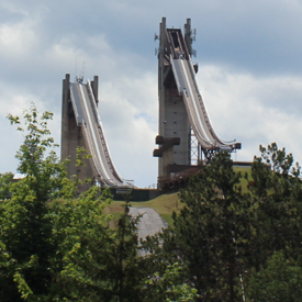 Image of Lake Placid Ski Jumps