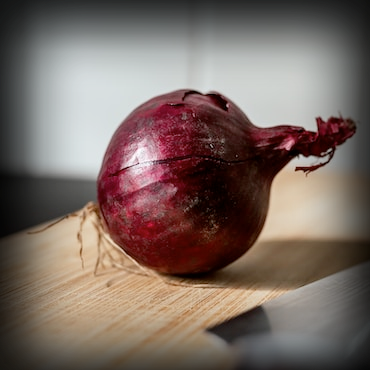 Organic Red Onions Image