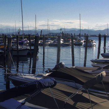 Image of Lake Champlain, Waterfront Park, Burlington, VT