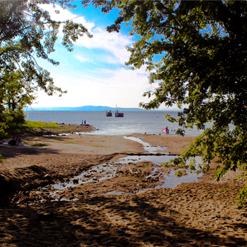 Image of Lake Champlain, Oakledge Park, Burlington, VT