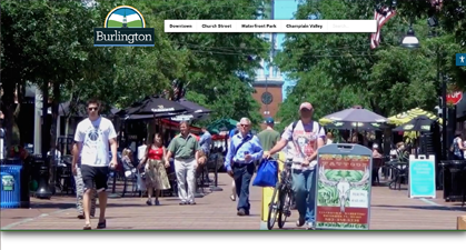 Thumbnail for Burlington, VT Mockup Tourism Website