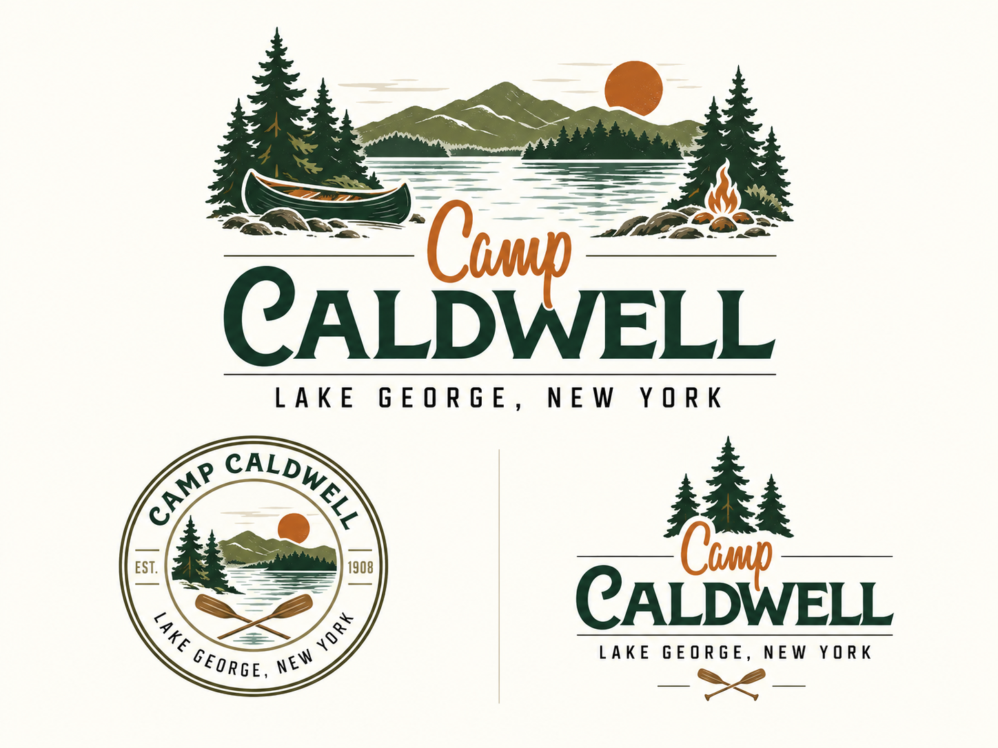 Logo, modified by AI for 'Camp Caldwell'