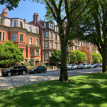 Image of the Back Bay Area of Boston #1