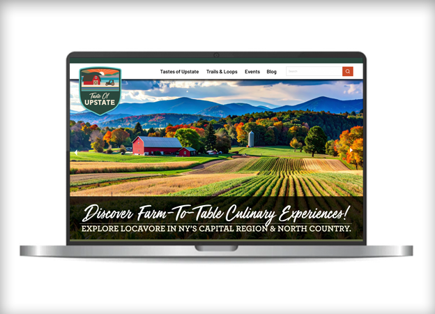 Image of 'Taste of Upstate' Home Page