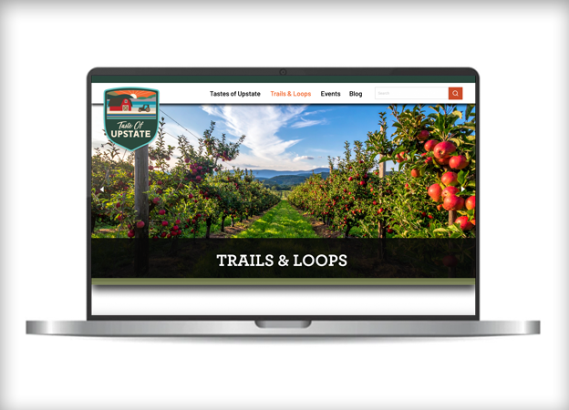 Image of 'Taste of Upstate' Trails & Loops Page