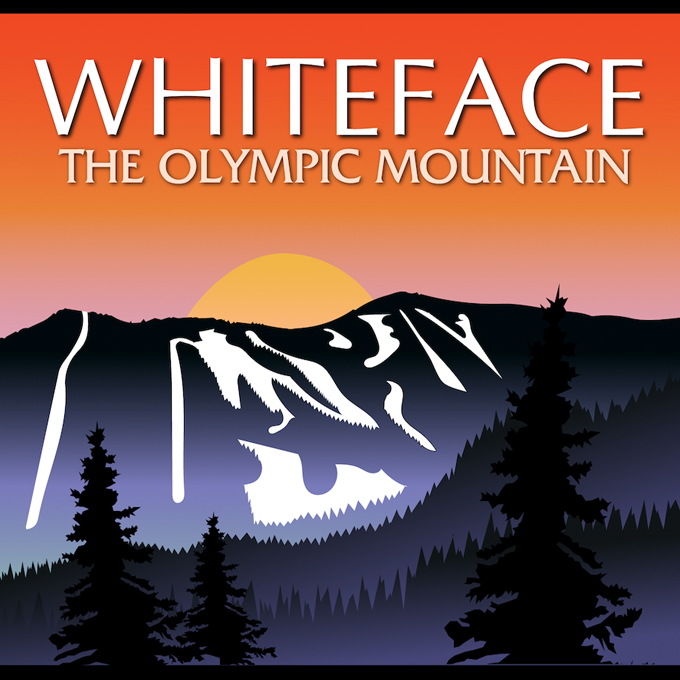 Illustration of Whiteface Mountain